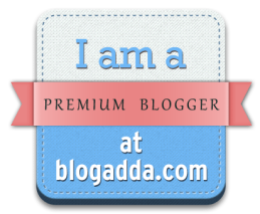 Selected as one of ten Premium Bloggers at Blogadda