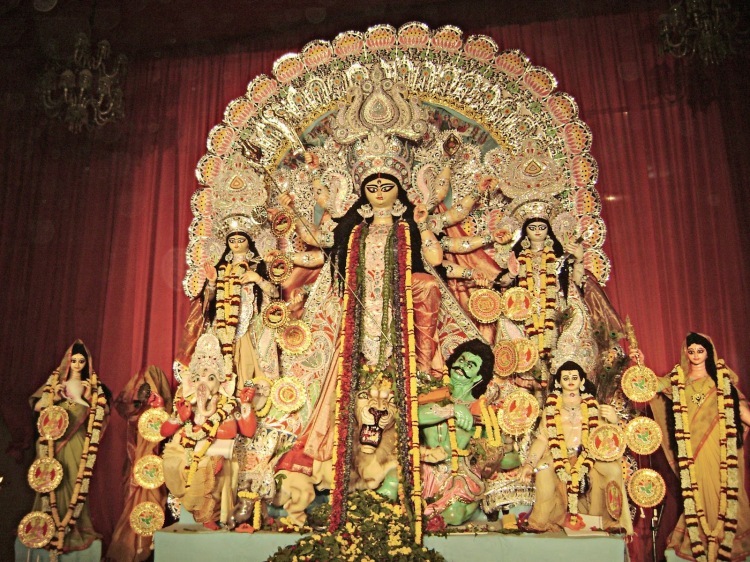 Durga Puja in C.R. Park, Delhi